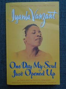 One day my soul just opened up, Iyanla Vanzant, Paperback book, Non fiction, Spiritual
