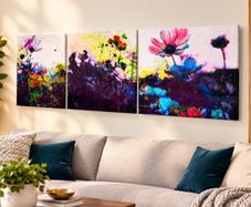 3-Piece Printed Canvas Wall Art Set