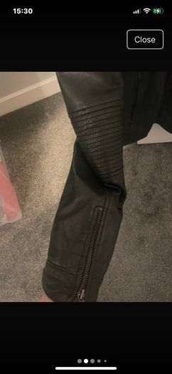leather jacket politix