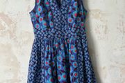 Kate Spade Mixed Blossom Fit &amp; Flare Dress