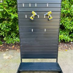 Garage Tools Tidy Wall - Fully Steel Construction Sold With 40 Adjustable Hooks