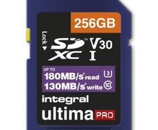 SD XC 256MB Integral Ultima V30 (3) 180mb/s read 130mb/s write