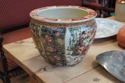 Large Decorative Ceramic Fish Bowl / Planter