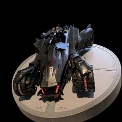 Batman ARKHAM KNIGHT Edition Collector Cancelled Batmobile Ultra Rare