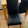 Wooden Dining Table and Chairs Image 4