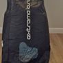 Extra large bean bag - teal velvet Image 5