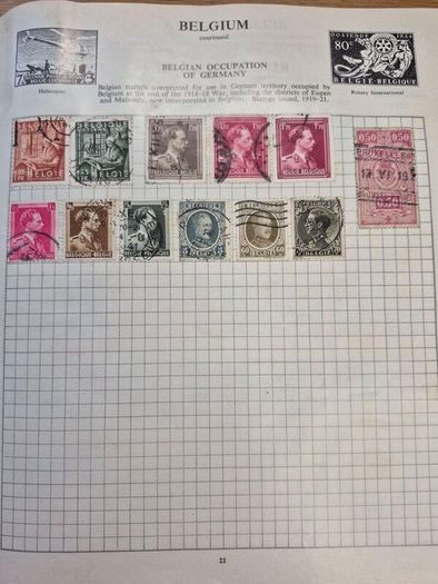 Stamps of the world stanley gibbson album