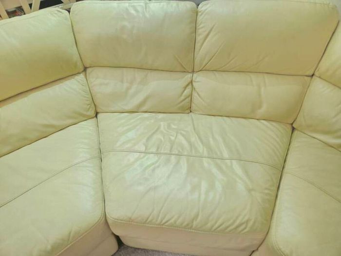 leather corner sofa