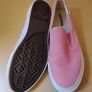 Converse pink slip ons size 3 Image 2