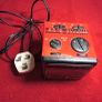 1980s Academy Am/fm  Cube Clock Radio Image 2