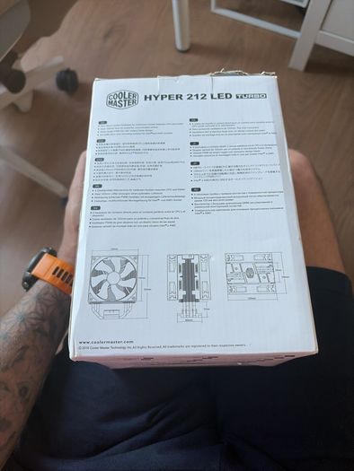 CPU cooler - Hyper 212 Led Turbo