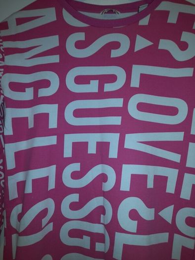 girls guess pink dress