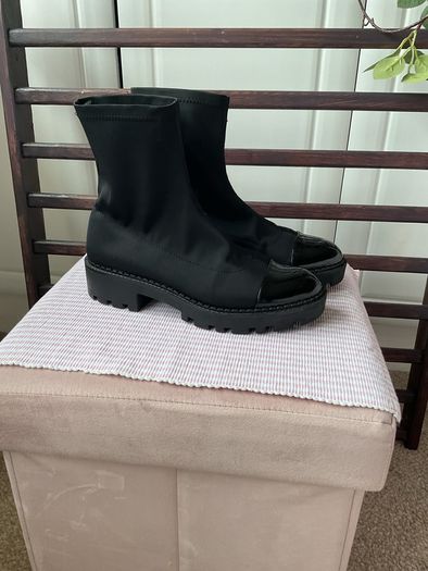 ankle boots  Zara size 39 sock ankle boot