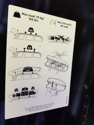 Roofbox Rental Roofbox to Rent, E45/wk, Avail Summer 2026