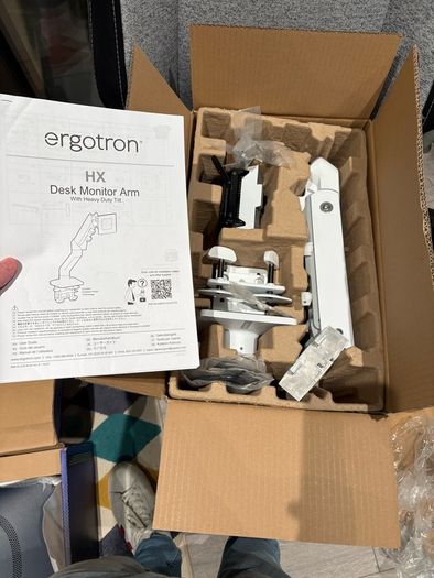 Ergotron HX Monitor Arm w/ HD Pivot