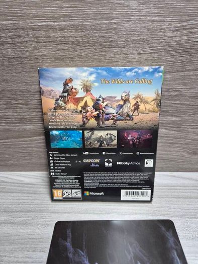 Monster Hunter Wilds Steelbook Edition XBOX SERIES X - Great Condition