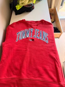 Tommy Hilfiger red jumper