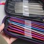 22pcs / set Knitting Tools Sweater Needles Stainless Steel Hand Sewing Set Color Sweater Knit Crochet Image 3