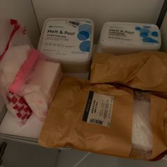 Soap base 7,5 kg and Candle Wax 2,5 kg