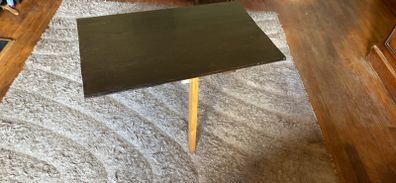 Handcrafted solid oak coffee table.