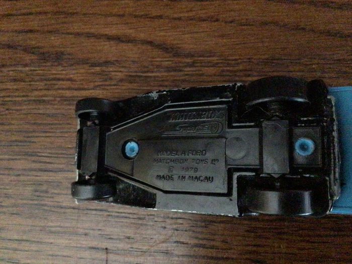 Vintage Matchbox 1979 Rice Krispies advertising  Die Cast Ford Van