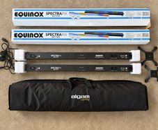 2 x Equinox SpectraPix RGB LED Battens and Bag Unused Mint