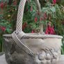 Vintage Continental Embossed Silver Plated Large Basket Image 5