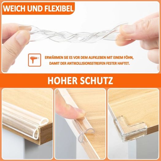 Brand New TINIFO 6 Meters Table Corner Protector Baby Proofing