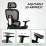 Multi-Adjustable Mesh Office Chair - Black Image 3