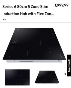 Samsung Series 6 - 80cm wide Induction Hob - NEW