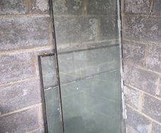 glass panes