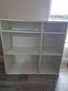 Shelving Unit 4 Shelves White