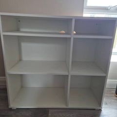 Shelving Unit 4 Shelves White