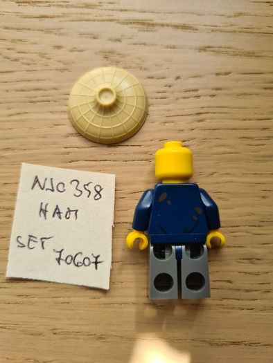lego ham njo0358, set ninjago 70607