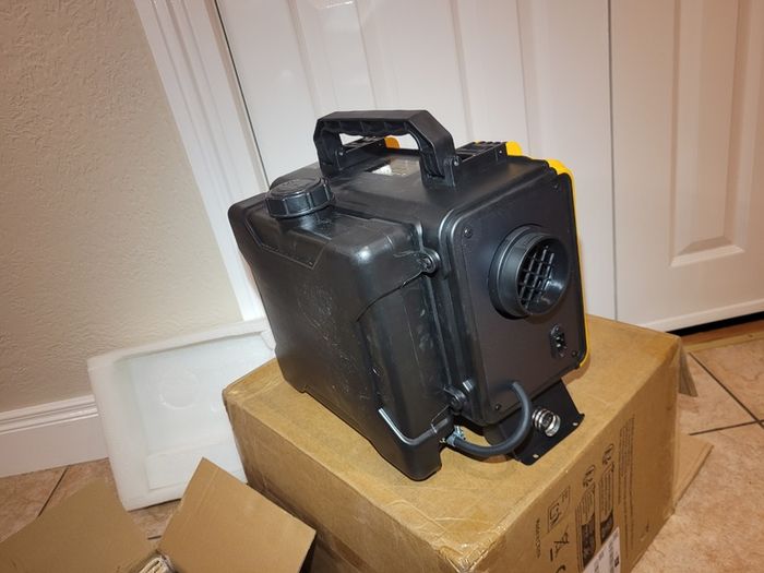 Toolbox style Heater with Power Supply, Timer, Bluetooth App. Latest 2025/2026 model. Silent Pump.  (Dublin Stock)
