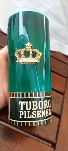 Tuborg pilsner font ,,sold as is ,see pictures for condition, used ,lovely advertising display item,,nice in any home bar or man cave pub restaurant ,