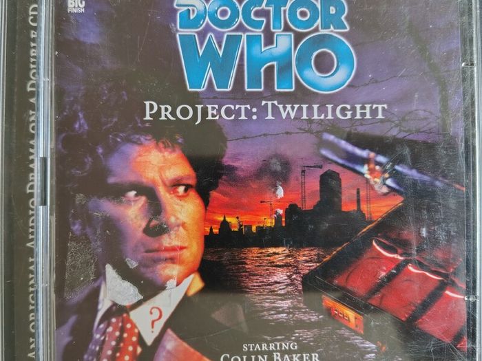 Doctor Who - Project: Twilight 2 x CD (2001) Radio Play Colin Baker Big Finish BFPDWCD7CE EX+