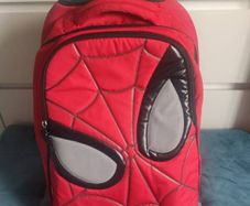 Spiderman trolley backpack