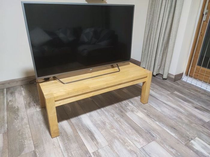 Wooden sturdy coffee table