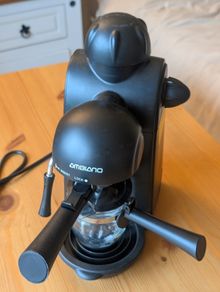 Ambiano Compact Steam Espresso & Milk Frother Machine