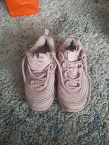girls pink fila runners