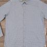 Ted Baker Button Down Patterned Shirt Mens Large Image 2