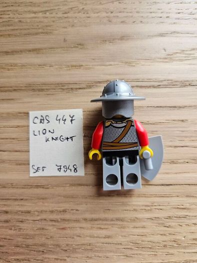 lego cas447 lion knight, set 7948