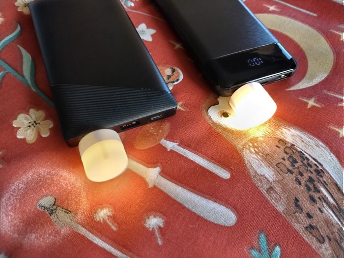 Set of x2 Usb Battery Banks