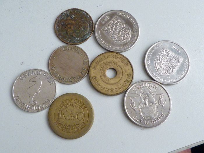 Mixed group of tokens