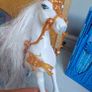 Barbi carriage toy horse for Barbi doll Image 3