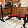 Fantastic Gym Weightlifting Set, Squat Rack, Bench, Preacher, Leg Developer, Weights, Bars + More!! Image 7