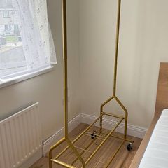 252kg capacity Clothing Rail on wheels