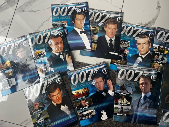 007 Spy Cards