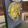 Classic AA Automotive Association Car Members Badge Mid 20th Century 1957 to 1959 Image 5